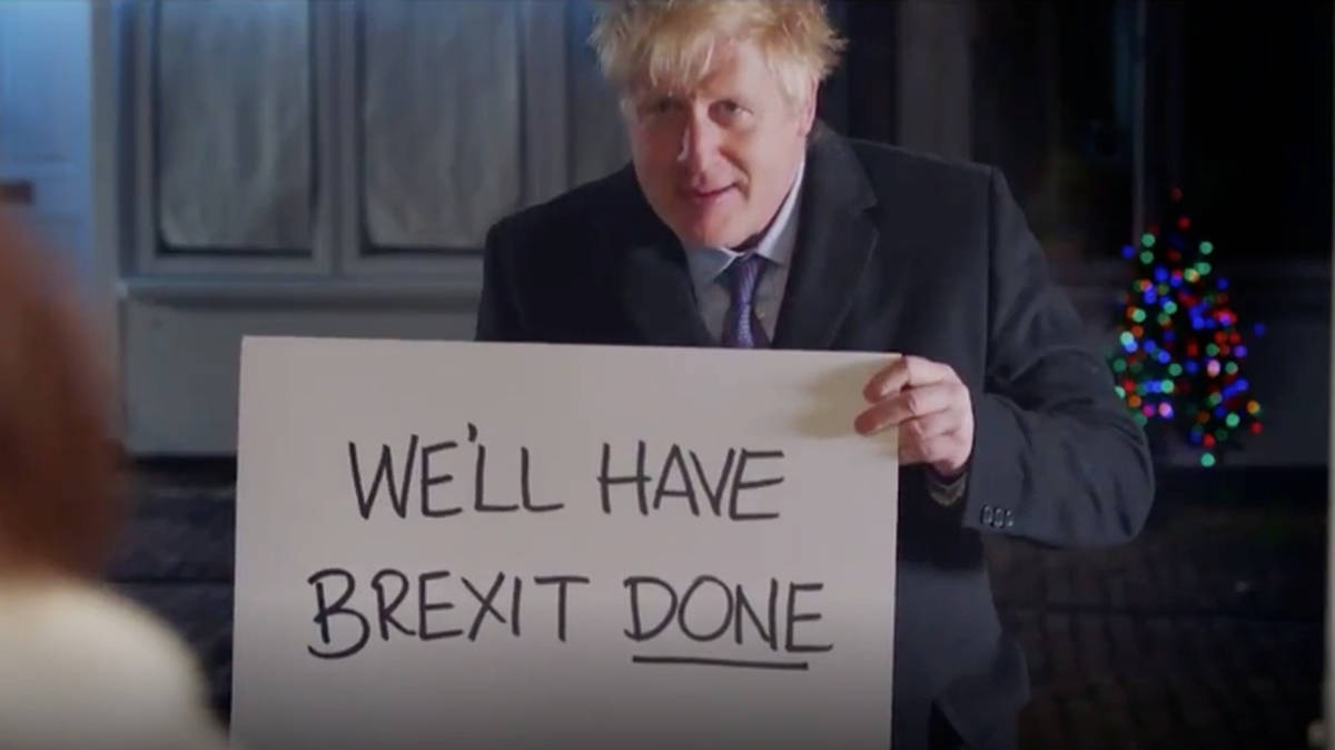 Watch Boris Johnson star in hilarious Love Actually parody | LBC