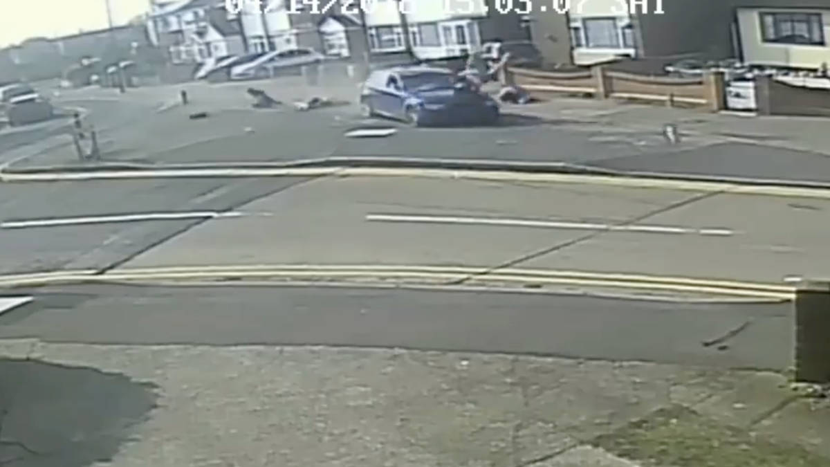 Teenage Driver Ploughs Into Five Pedestrians After Losing Control Of ...