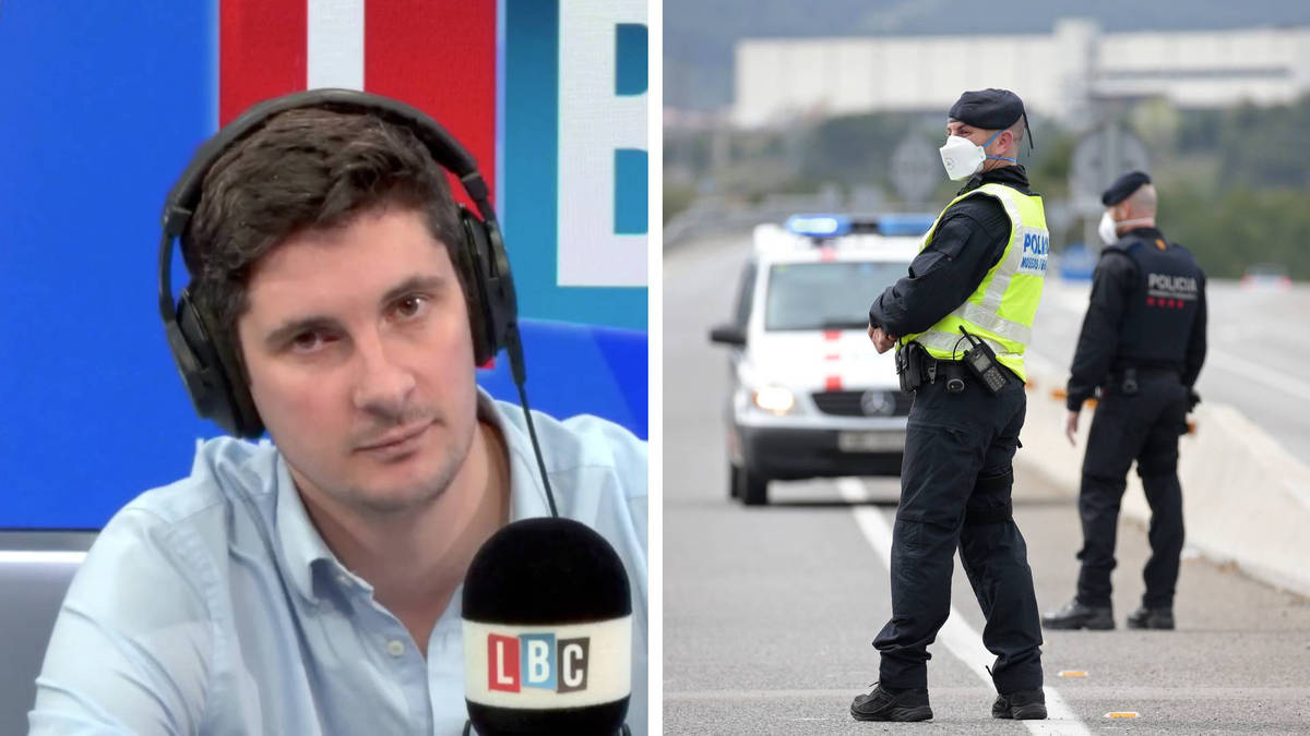 Spanish lockdown: British ex-pat reveals Spain's Covid-19 strategy | LBC