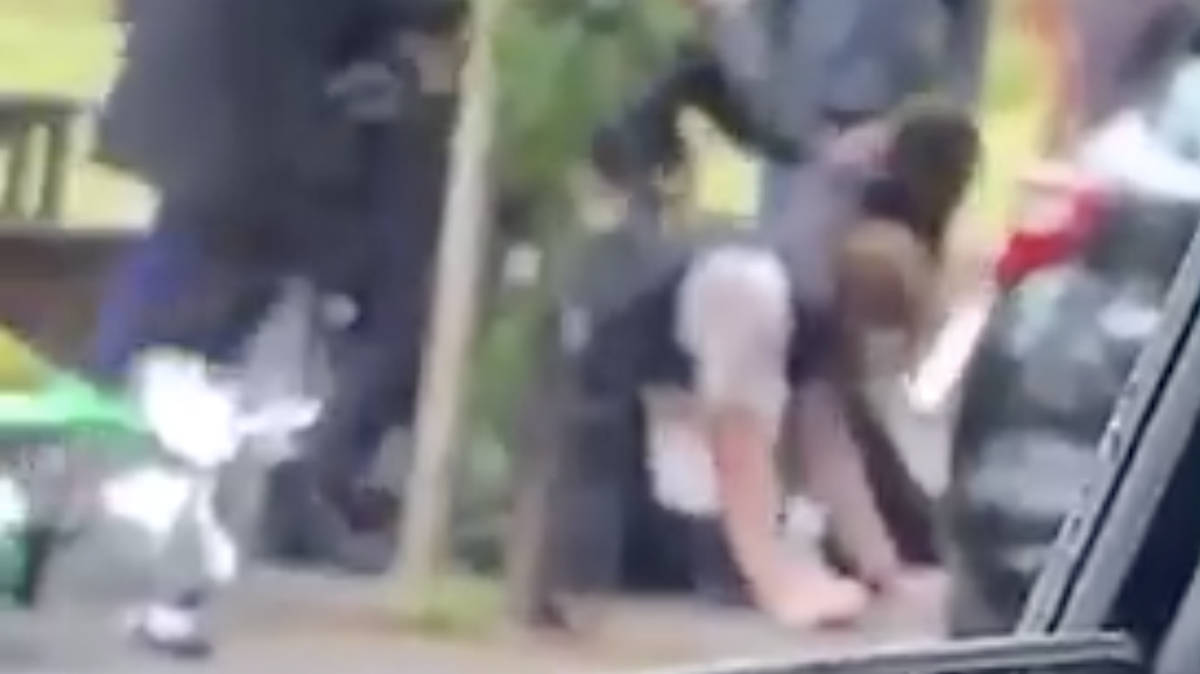 Four arrested including boy, 13, after 'sickening' attack on police ...