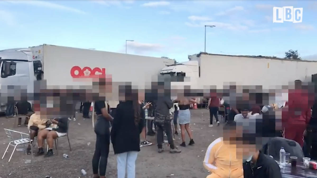 LBC goes undercover at illegal rave in Essex as police fail to shut it ...