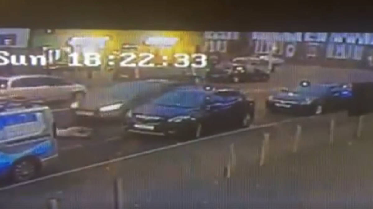 CCTV Shows Horrifying Moment Young Boy Is Hit By Car | LBC