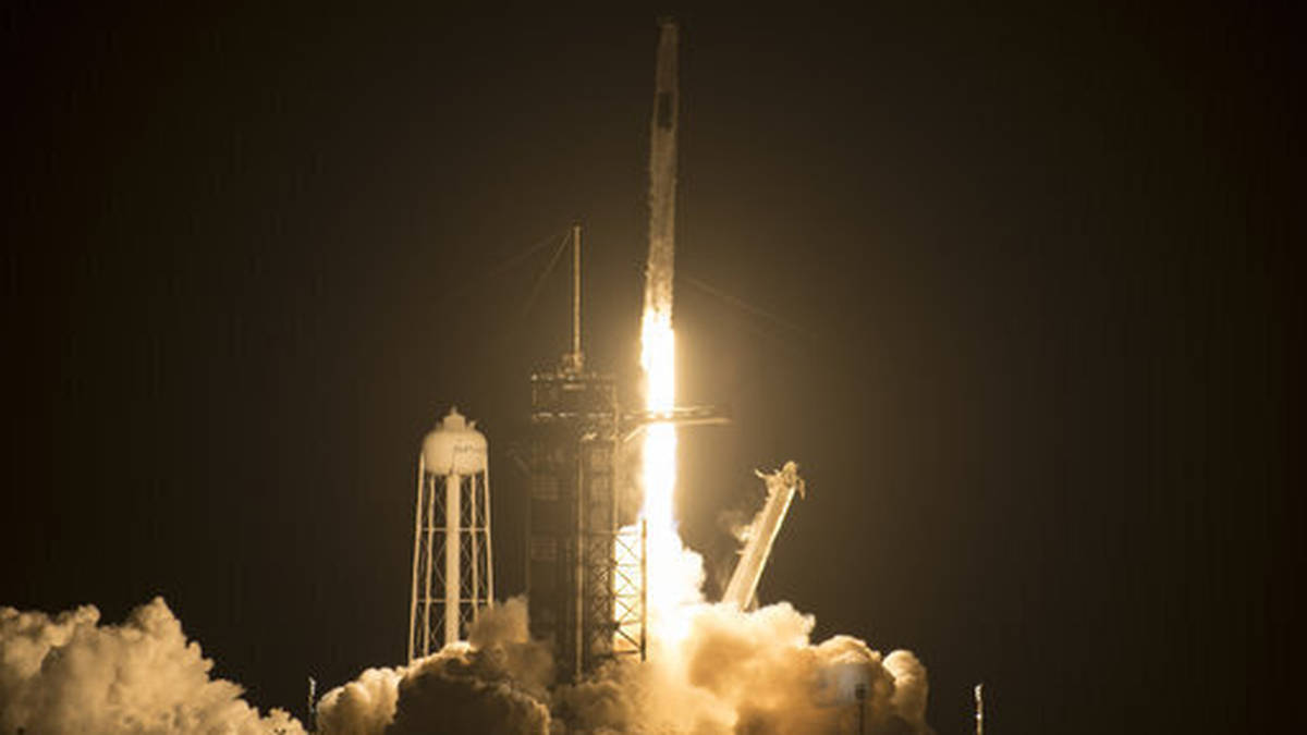 French astronaut becomes first European to be launched in SpaceX rocket ...