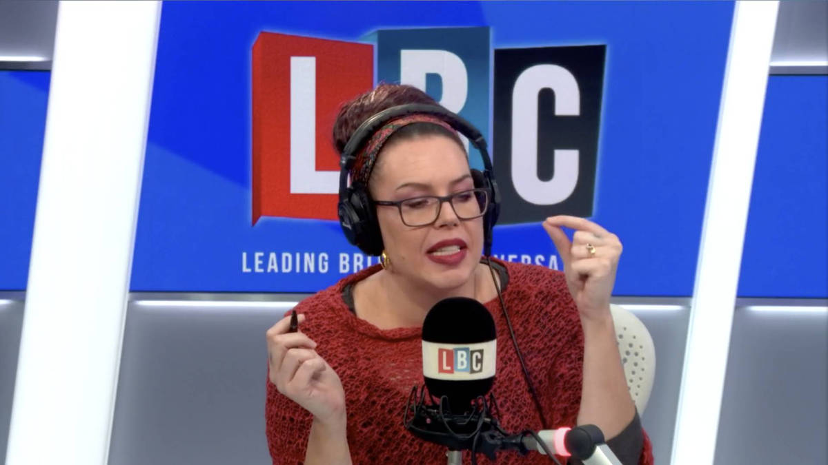 Natasha Devon shuts down caller who claims she 'never had a proper job ...