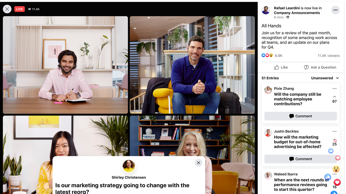 Facebook’s Workplace platform reaches 7 million paid subscribers | LBC