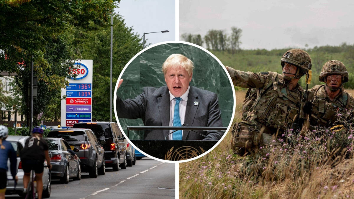 Boris sends in the army to transport fuel to petrol stations amid HGV ...