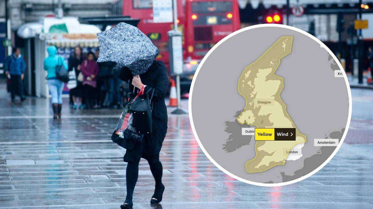 Weather warning: Brutal storm to batter UK with 80mph winds this ...