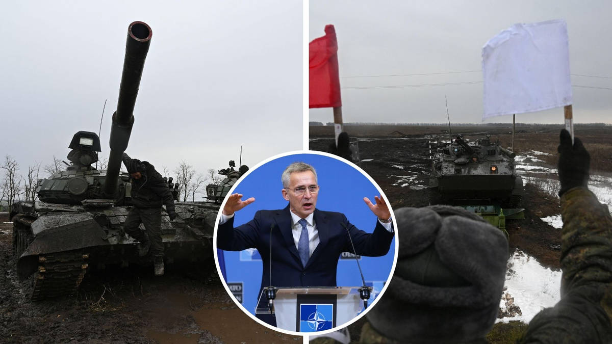 Nato chief warns no de-escalation in Ukraine as he urges Russia to ...
