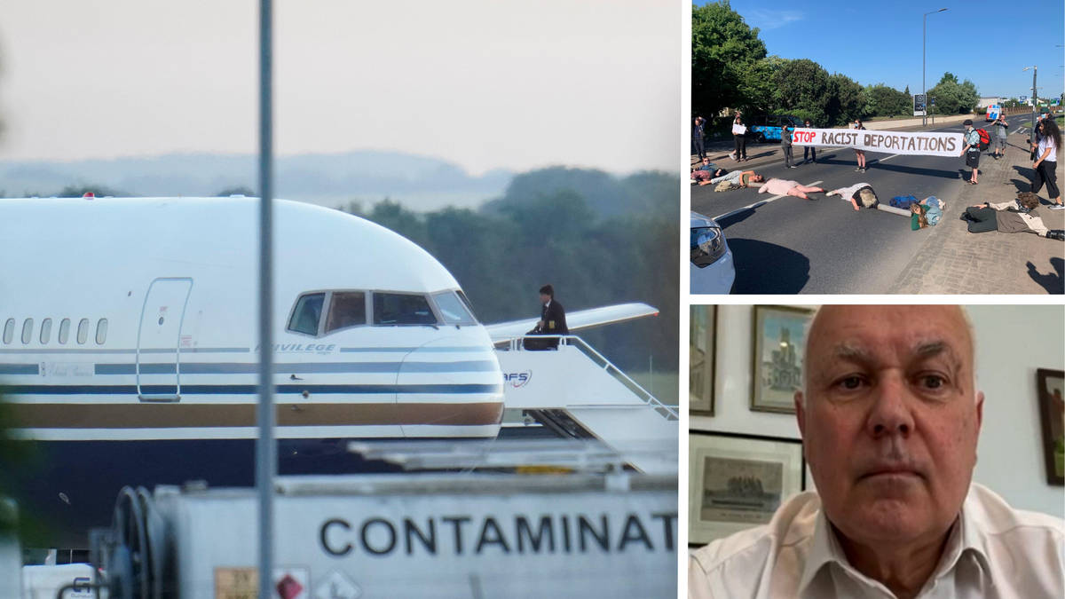 Rwanda deportation flight: Priti Patel vows to deliver migrant policy ...