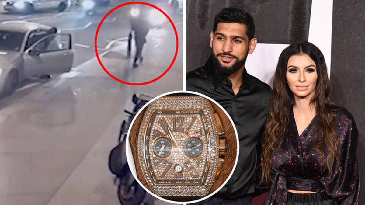 Three men arrested after Amir Khan robbed at gunpoint for £72k watch | LBC
