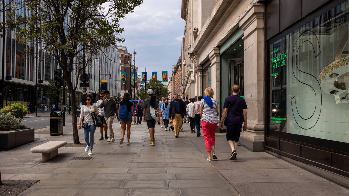 UK inflation rate eases but still near 40-year record | LBC