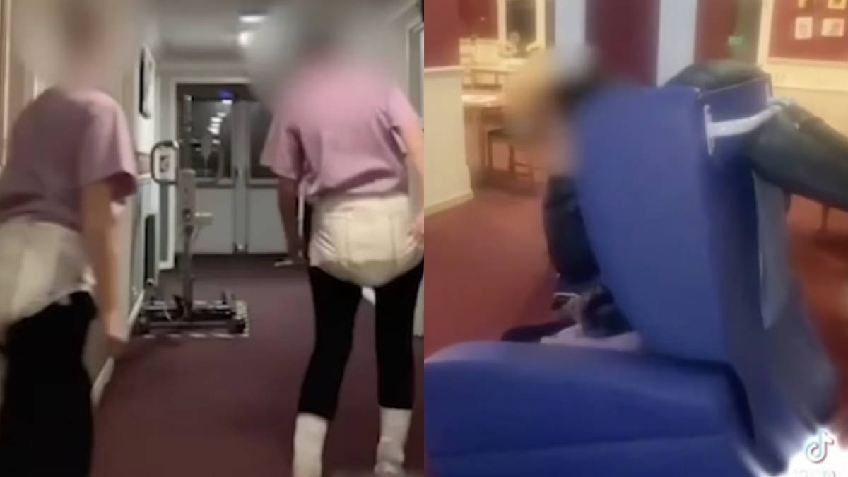 'Appalling' scenes as dementia care home staff appear to mock residents ...