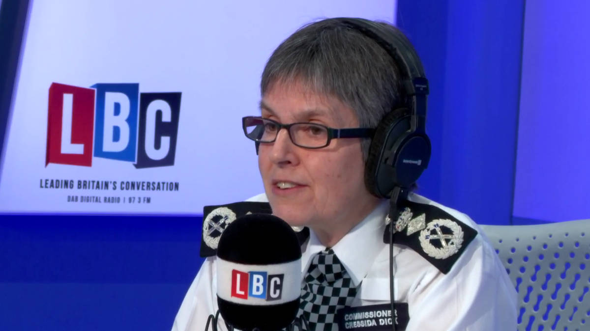 Met Police Chief Backs Officers Over Rape Case Collapses | LBC