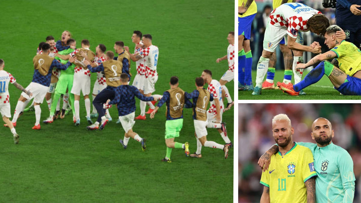 Favourites Brazil knocked out of World Cup on penalties by Croatia at ...