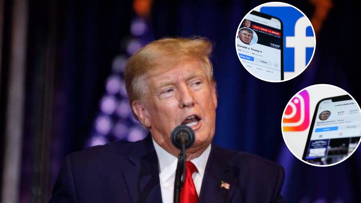 Donald Trump's Facebook and Instagram accounts restored after ban in ...
