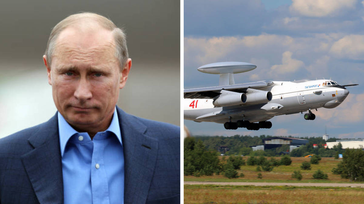 Vladimir Putin's £274 million spy plane 'destroyed by drones' as pro ...