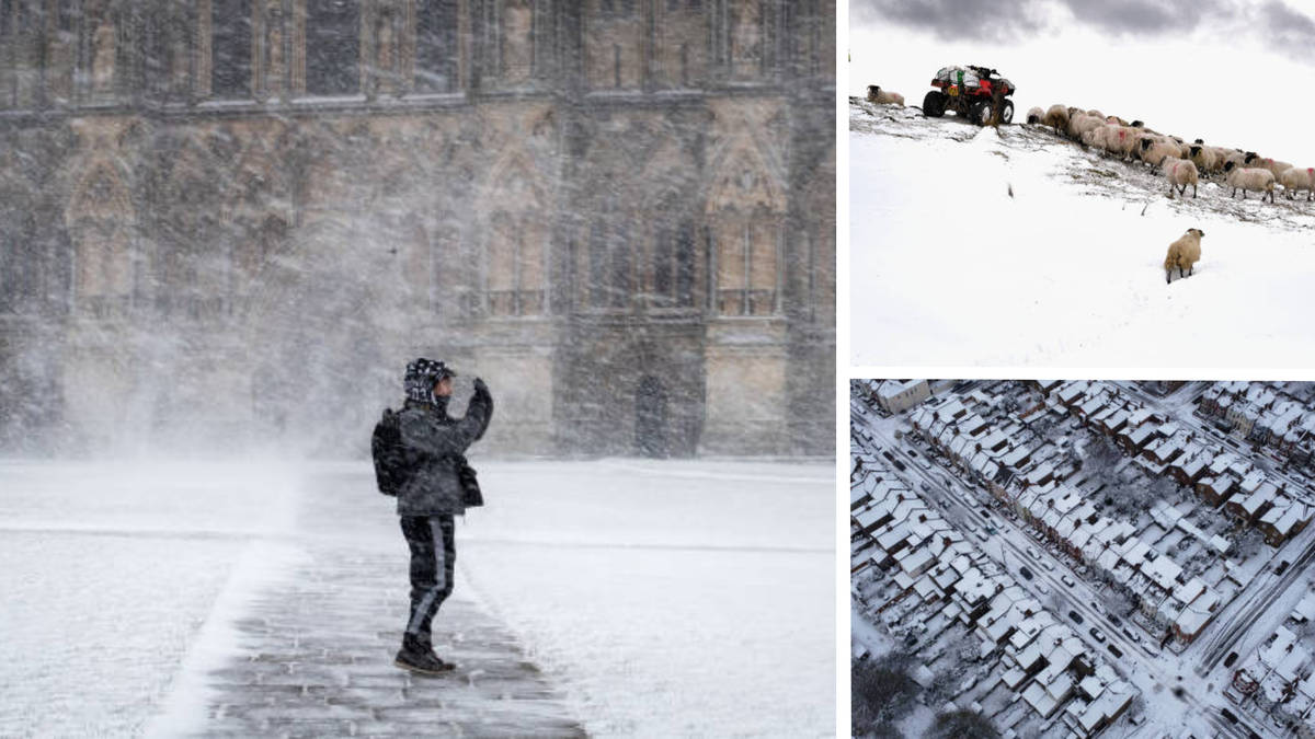 Snow to hit Britain as Beast from the East could plunge temperatures to ...