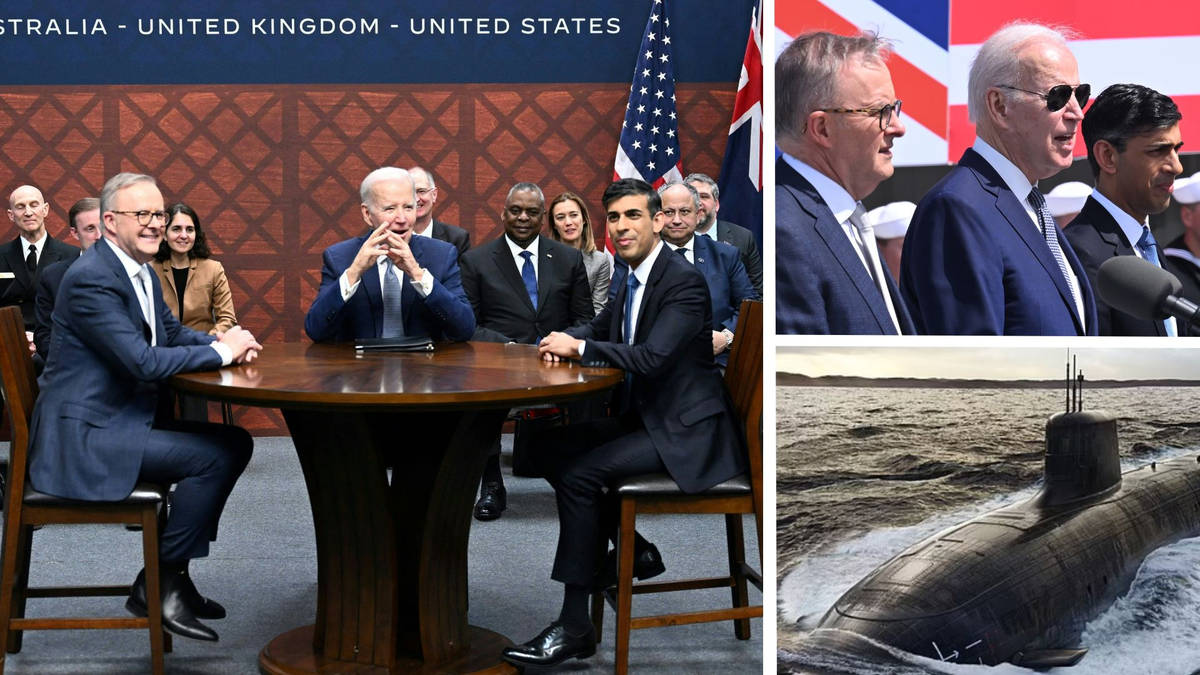 Rishi Sunak strikes multi-billion-pound submarine deal with US and ...