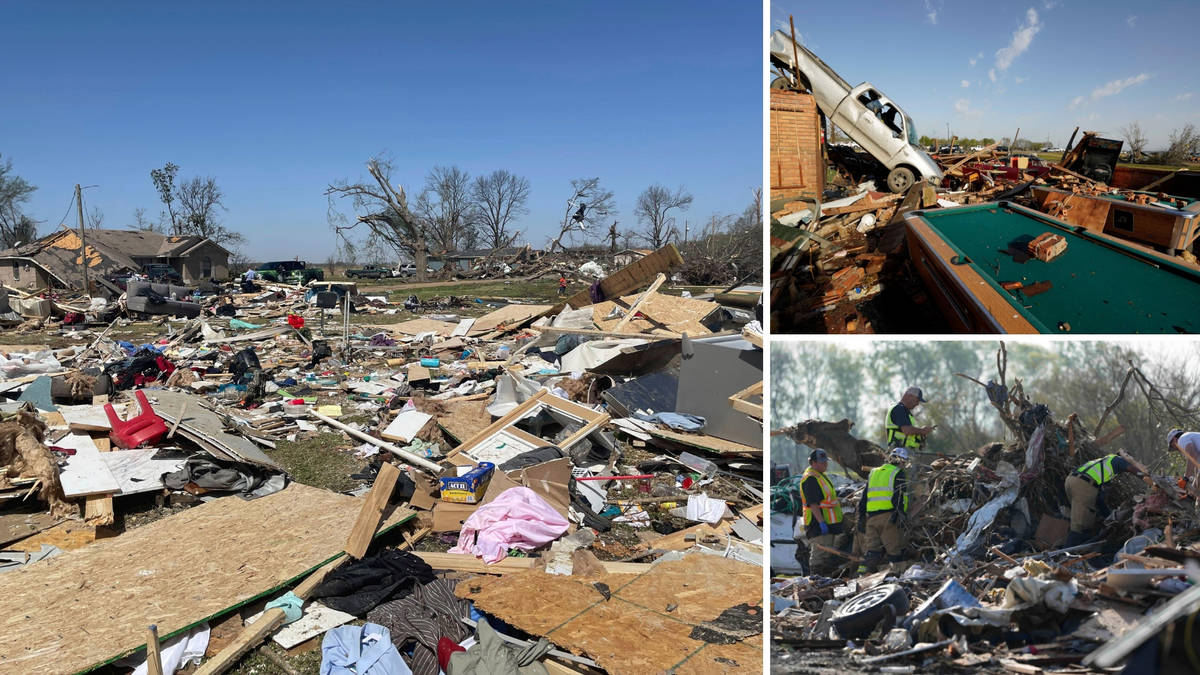 Search continues after dozens killed as devastating tornado rips ...