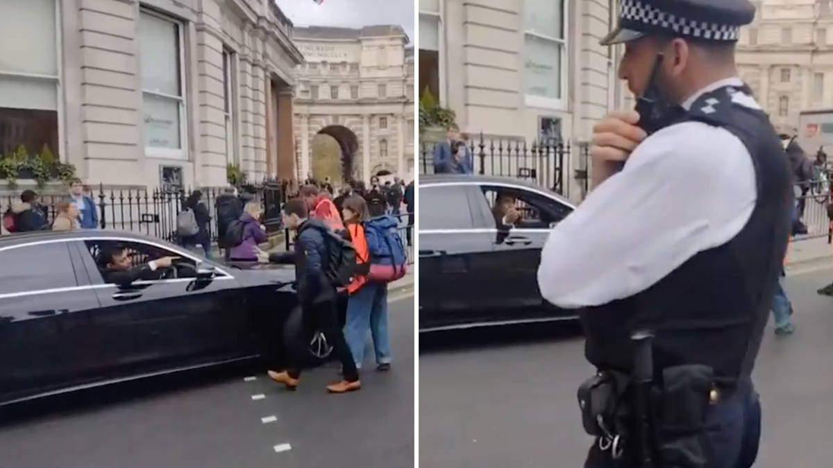 'Officer, please help me get to work!': Policeman ignores begging ...