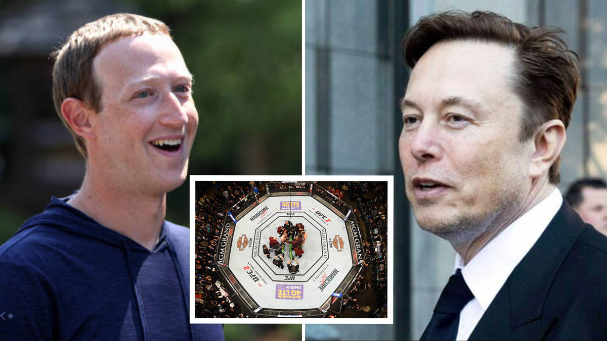 Elon Musk and Mark Zuckerberg to fight each other in cage match | LBC
