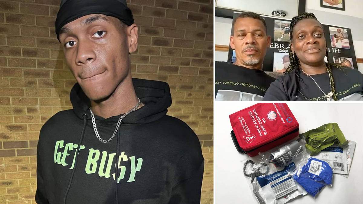 Rapper's parents call for more public bleed kits after son stabbed to ...