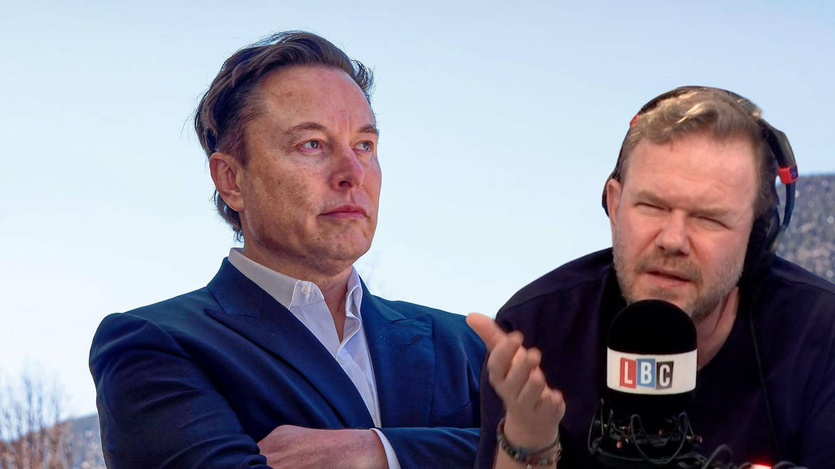 'Musk had a chance to shorten the war', says James O'Brien as Twitter ...
