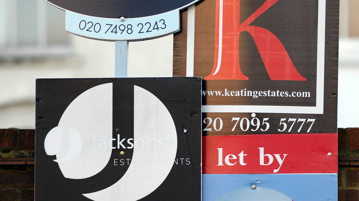 Record rise in rents as house prices fall annually for first time in a ...