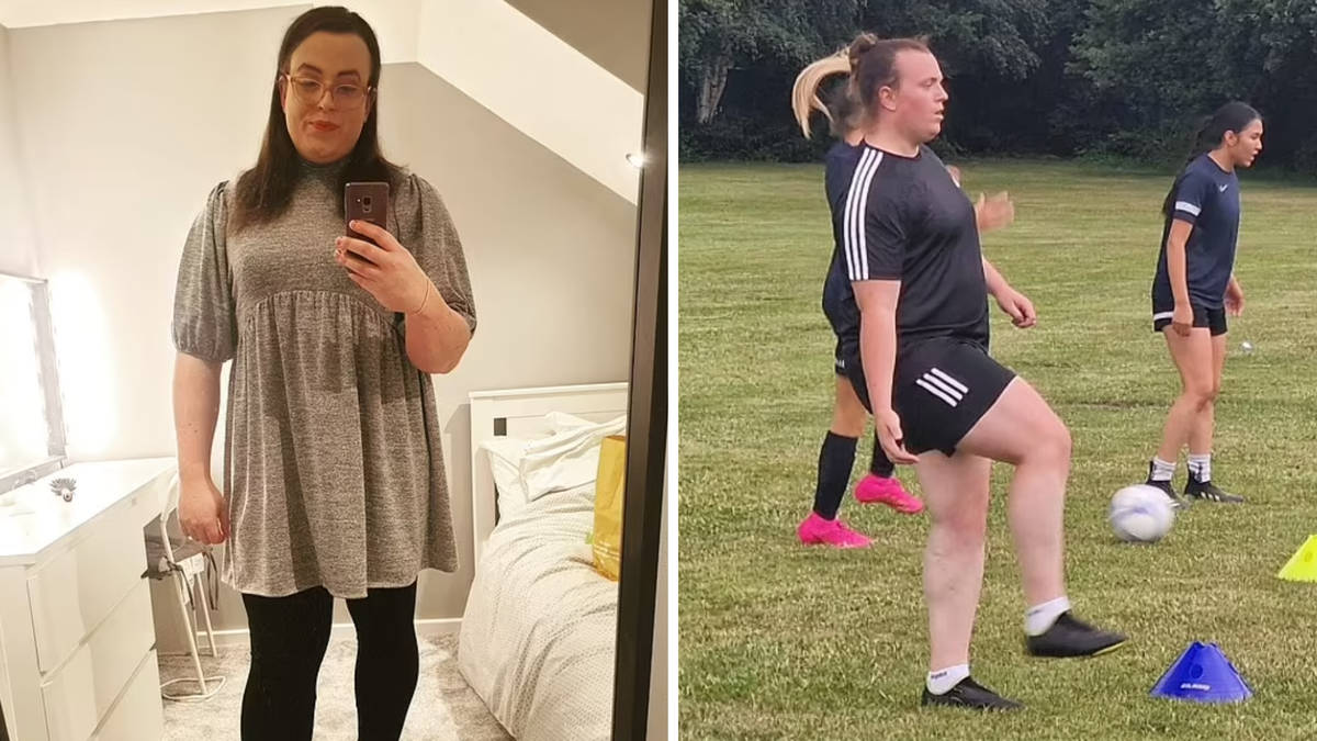 Trans footballer quits women's team and threatens to sue for discrimination after 'rivals refused to play against her' | LBC