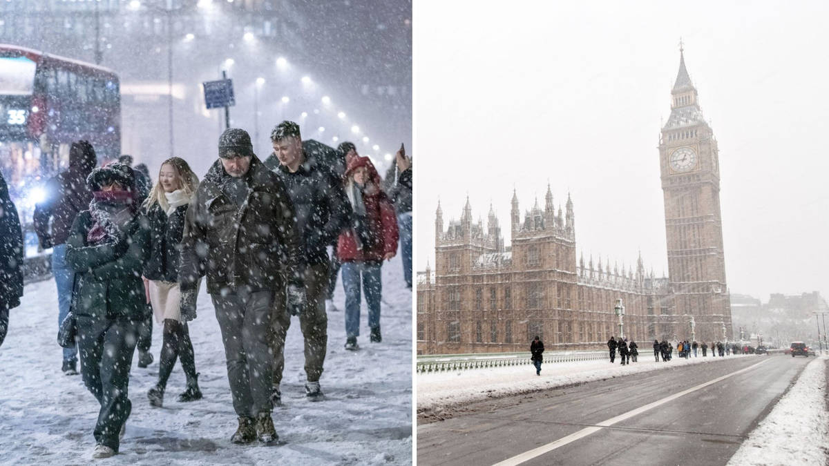 UK weather: Exact date Arctic blast to bring sub-zero ‘snow showers ...