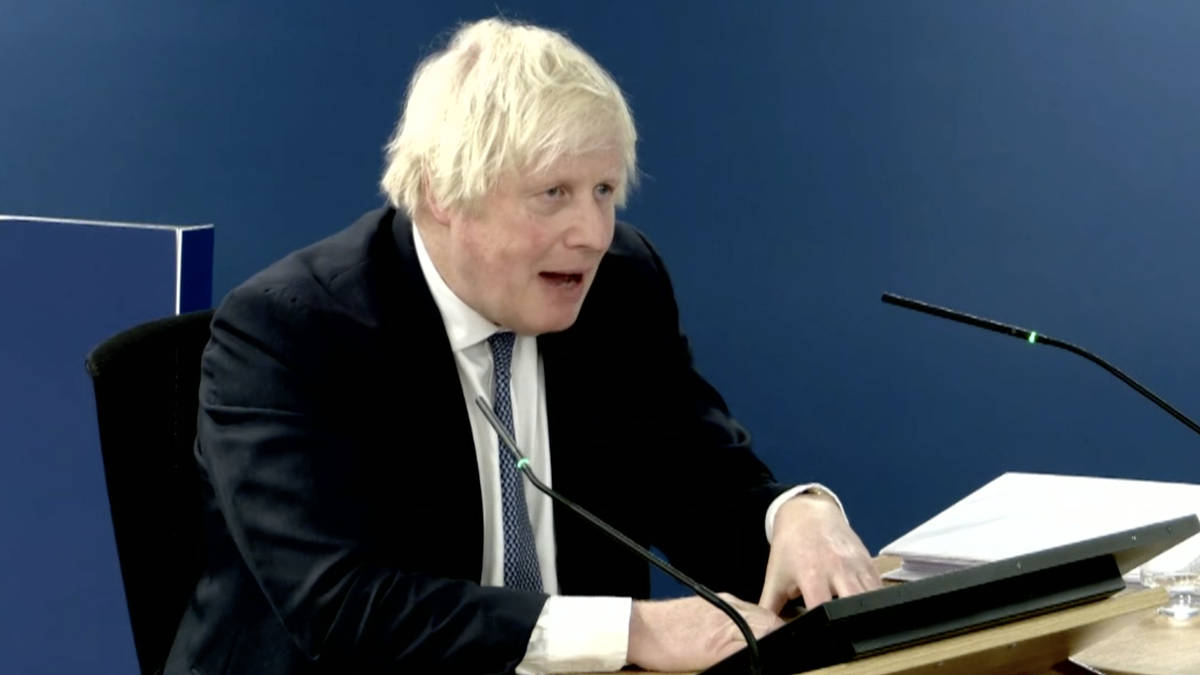 Covid inquiry LIVE updates: Boris Johnson claims Partygate is a