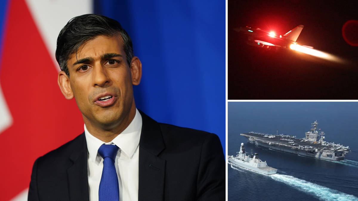 UK and US launch strikes against Iranian-backed Houthi rebels in Yemen ...