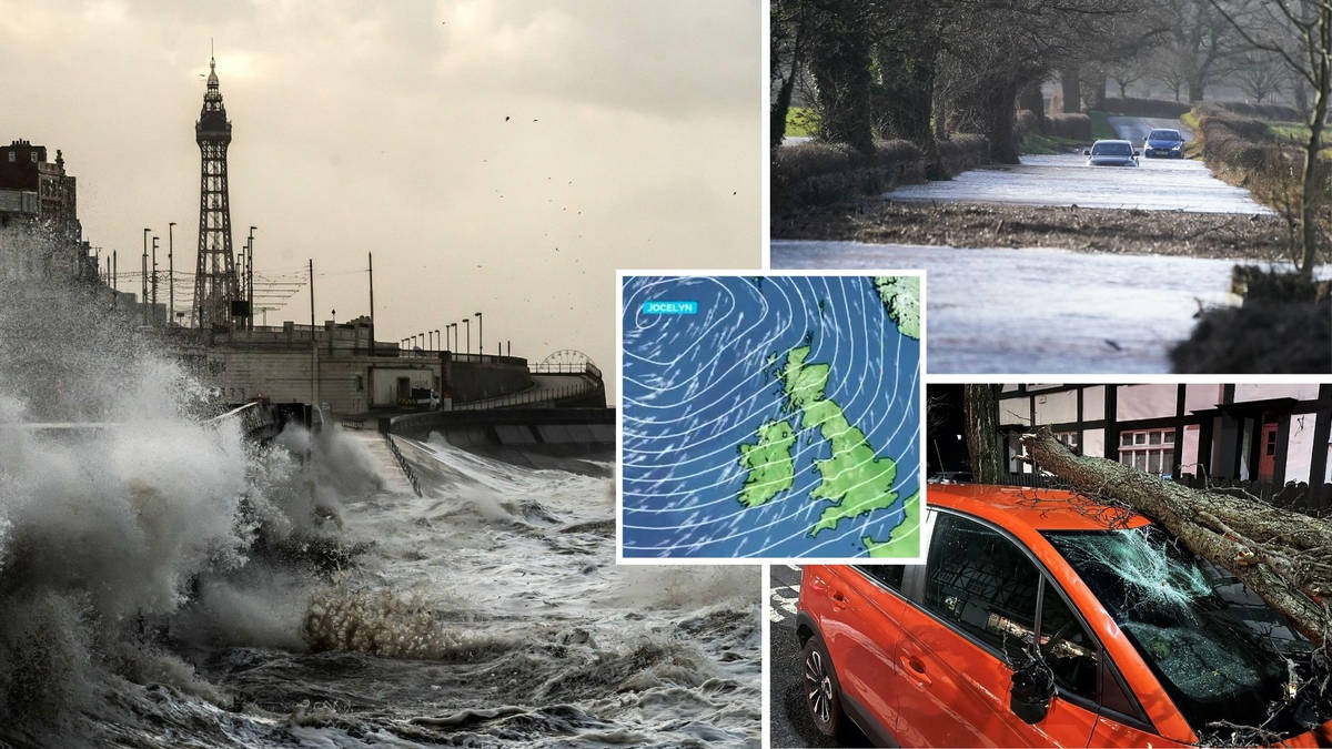 Now Storm Jocelyn set to batter UK and Ireland with fresh 'danger to ...