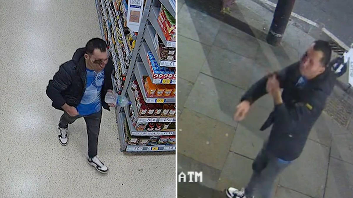 Watch: Police release new CCTV of Clapham chemical attack suspect and ...