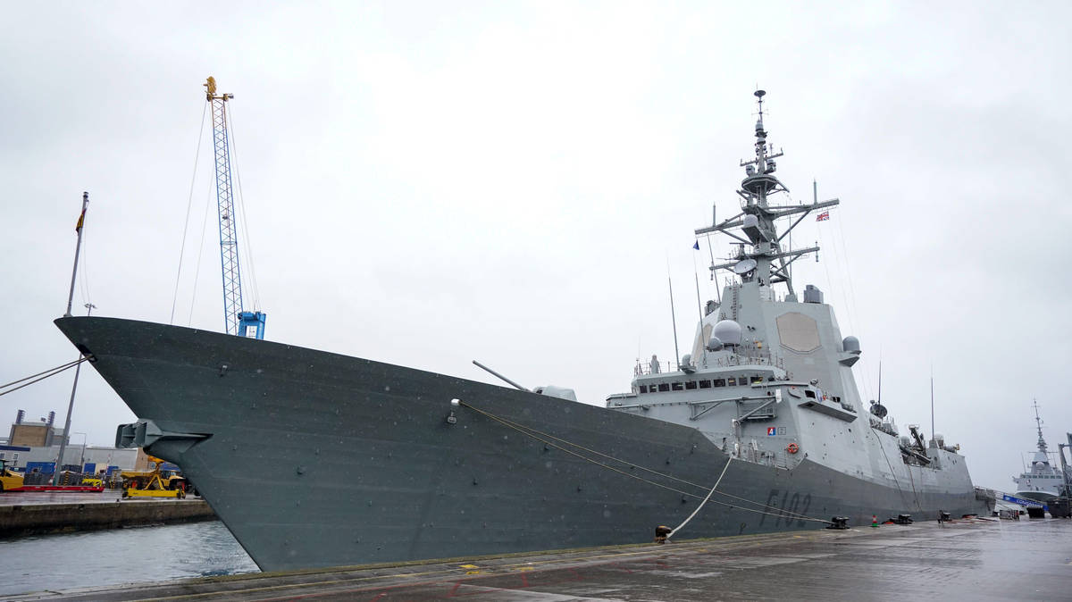 Five Nato warships call in at UK port ahead of alliance's largest ...