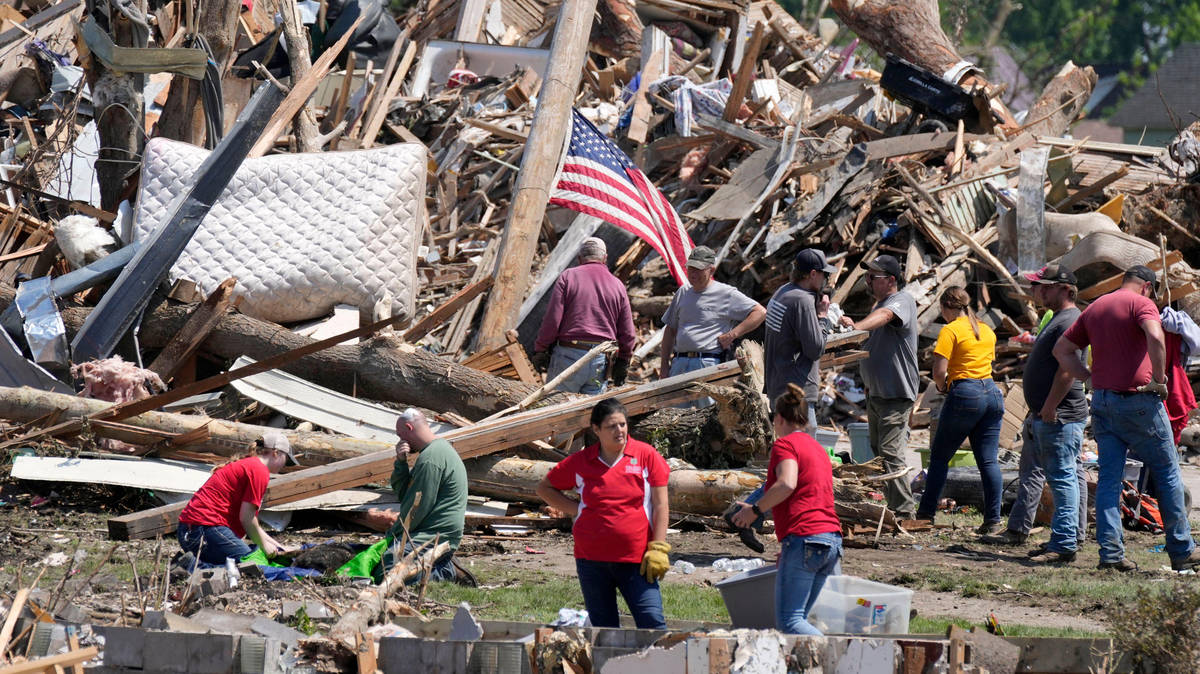 Five dead and 35 injured after tornados leave path of destruction in ...