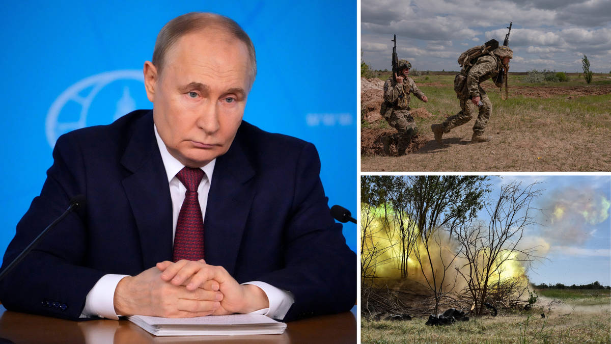 Vladimir Putin promises Ukraine ceasefire on two conditions as he ...