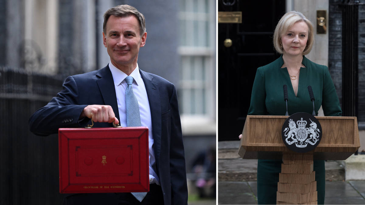 Jeremy Hunt says he is ‘trying to achieve the same things as Liz Truss ...