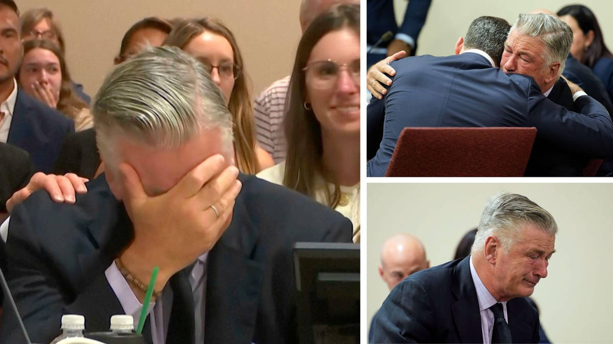Alec Baldwin weeps in court as judge dismisses manslaughter case ...