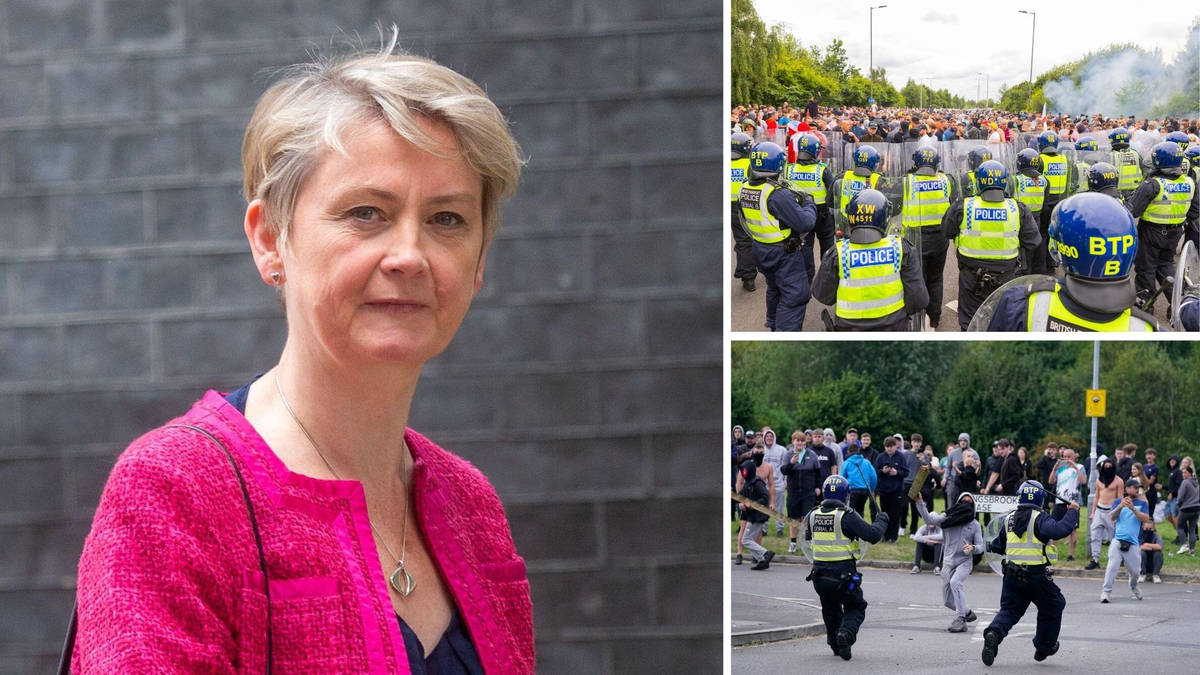 Home Secretary warns of 'reckoning' for rioters and those 'whipping up ...