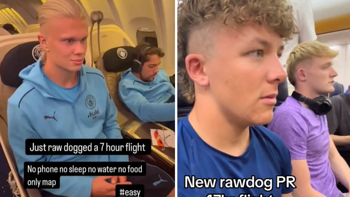 What is 'raw dogging' a flight and is the new social media craze dangerous?