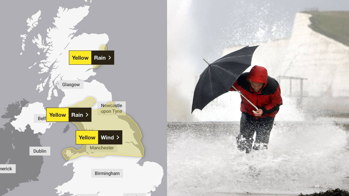 Met Office confirms exact date Storm Lilian is set to hit UK with 80mph ...