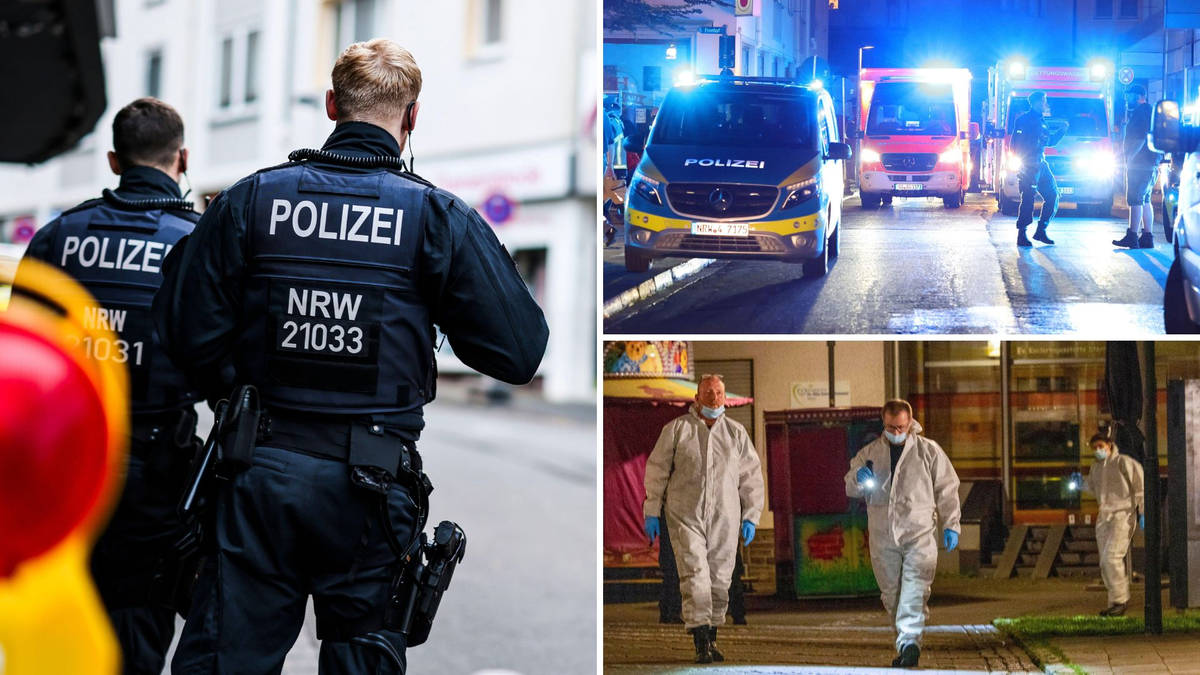 Person detained after German police launch manhunt following knife ...