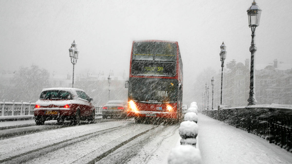 Image for 'Arctic blast' could bring 4cm of snow to UK this week, forecaster warns