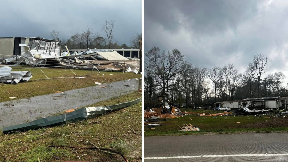 At least two dead and six injured as tornadoes wreak havoc in Texas and ...