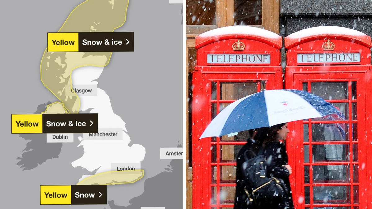 Exact date snow to hit as Arctic blast sweeps London and Southern ...