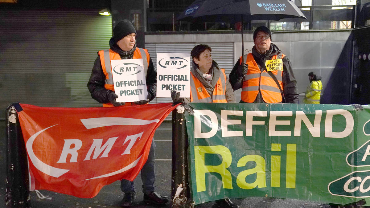 RMT weekend strikes to hit Avanti West Coast passengers | LBC