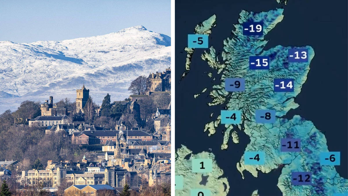 UK experiences coldest January night in 15 years as temperatures ...