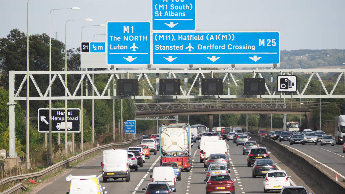 Drivers warned against travel ahead of M25 closure this March weekend ...