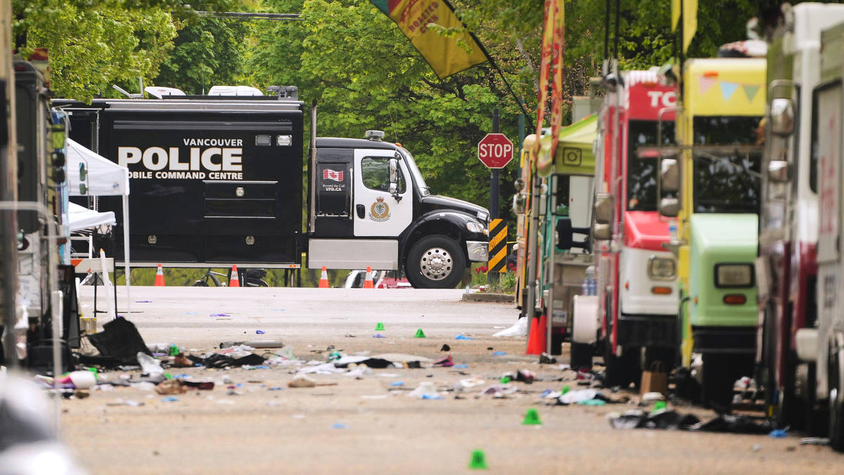 Death toll rises to 11 day after car drives into crowd in Vancouver | LBC